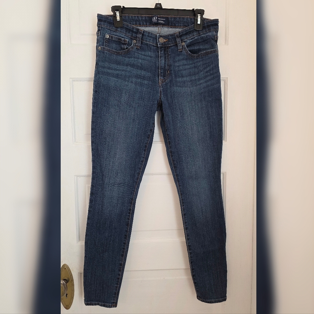 GAP Women's Dark Blue Skinny Jeans